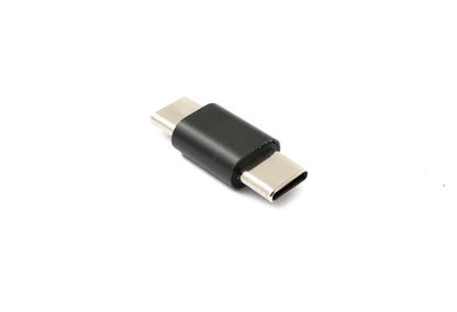 SYSTEM-S USB 3.1 Gen 2 Adapter Typ C Stecker zu Stecker 10 Gbit/s 100W Kabel in Schwarz