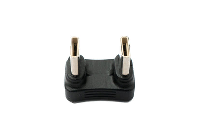 SYSTEM-S USB 3.1 Gen 2 Typ C Adapter Stecker zu Stecker U Turn 180° Winkel Kabel 10 Gbit/s 100W