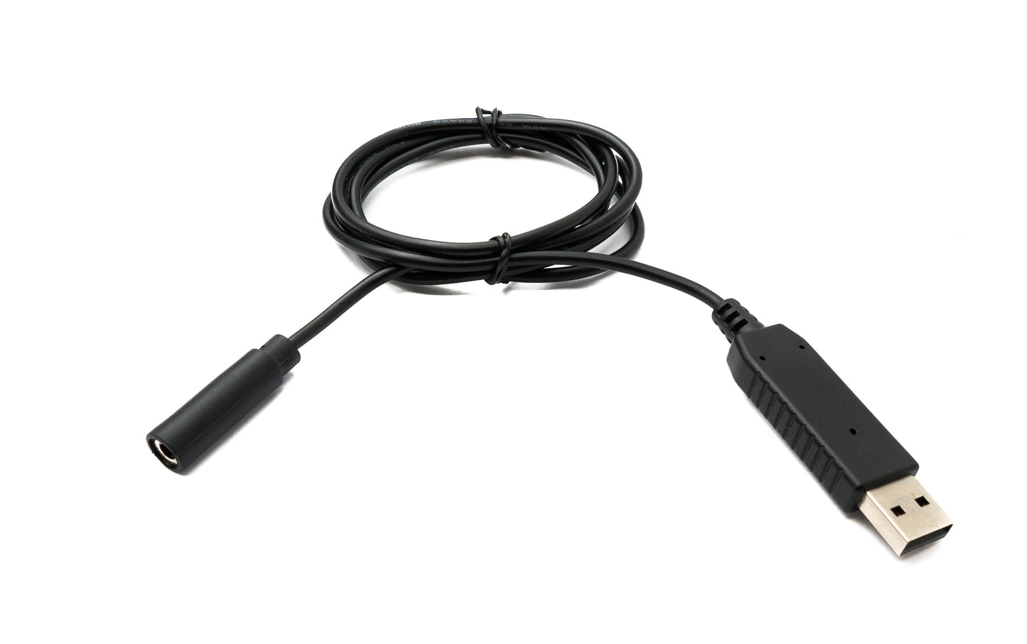 PCsensor Audio Kabel 100 cm Klinke 3,5 mm 2 polig Buchse zu USB 2.0 Typ A Stecker AUX in Schwarz