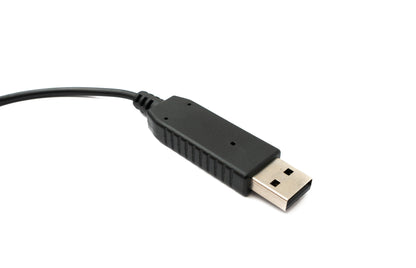 PCsensor Audio Kabel 100 cm Klinke 3,5 mm 2 polig Buchse zu USB 2.0 Typ A Stecker AUX in Schwarz
