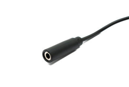PCsensor Audio Kabel 100 cm Klinke 3,5 mm 2 polig Buchse zu USB 2.0 Typ A Stecker AUX in Schwarz