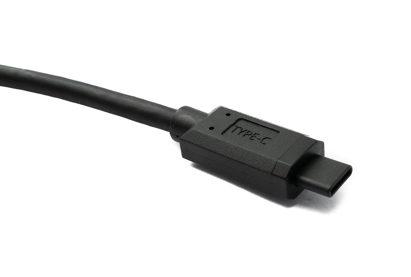 SYSTEM-S USB 3.1 Gen 2 Typ C Kabel 30 cm Stecker zu Stecker 10 Gbit/s 100W Kratz Schutz Winkel