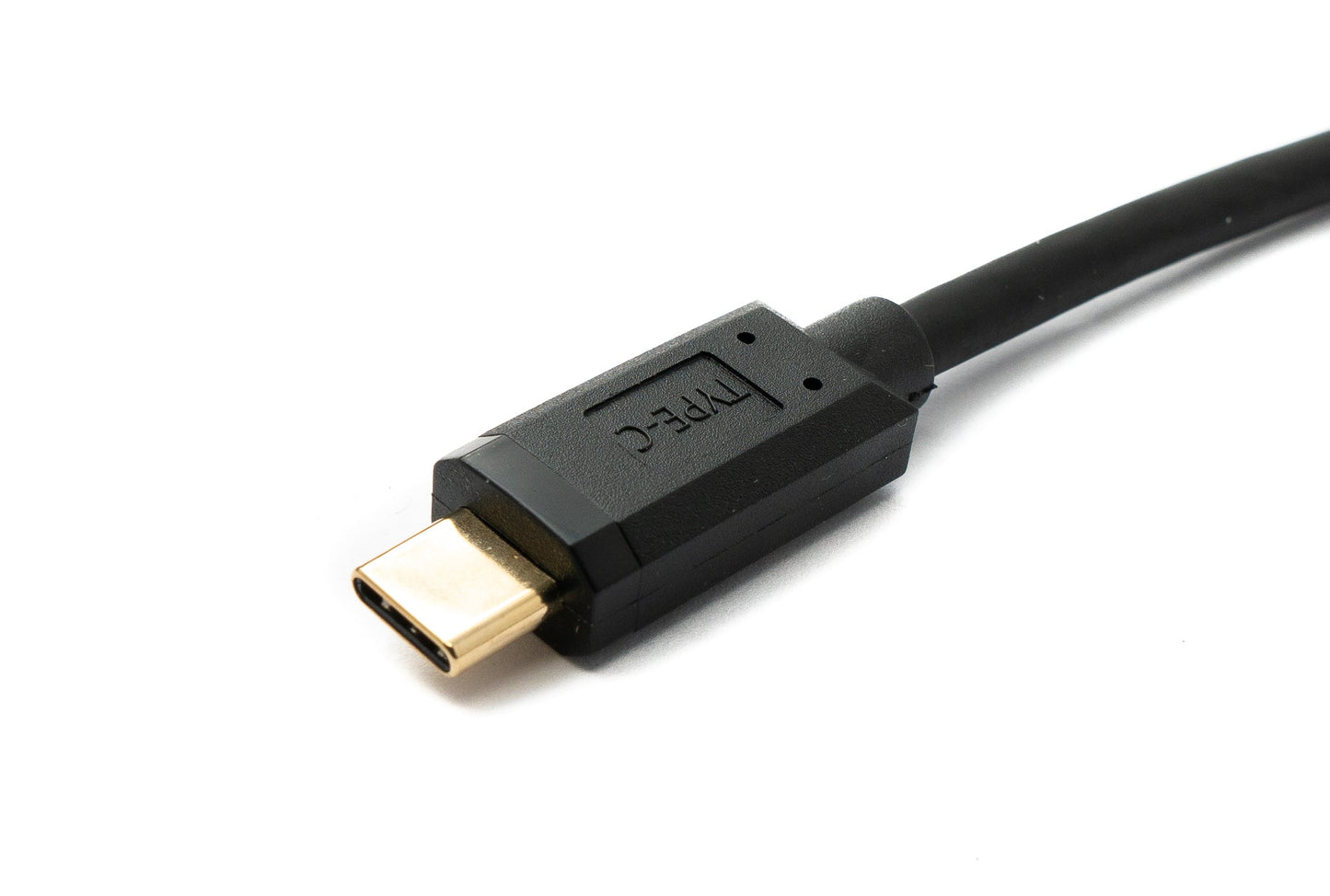 SYSTEM-S USB 3.1 Gen 2 Typ C Kabel 30 cm Stecker zu Stecker 10 Gbit/s 100W Kratz Schutz Winkel