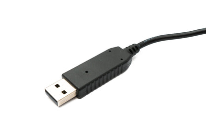 PCsensor USB 2.0 Kabel 2 m Typ A zu RS485 2 Pin Pigtail Draht in Schwarz