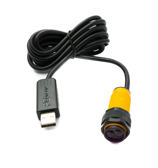 PCsensor USB 2.0 Kabel 2 m Typ A zu Infrarot Lichtschranke Sensor in Schwarz
