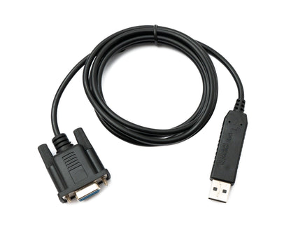 PCsensor USB 2.0 Kabel 150 cm Typ A zu RS232 DB9 Buchse CH340 Chip in Schwarz