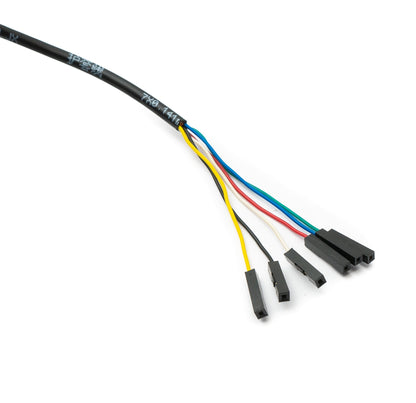 PCsensor USB 2.0 Kabel 150 cm Typ A zu 6 TTL DuPont Jumper Buchse CH340 Chip 3.3V / 5V