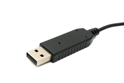 PCsensor USB 2.0 Kabel 2 m Typ A Stecker zu Magnet HID MS23 Schalter in Schwarz