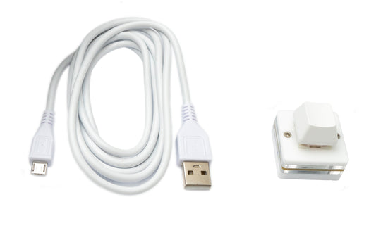 USB HID Mini Keypad 1 Taste programmierbar mechanisch RGB LED PC Hotkeys Weiß für osu!