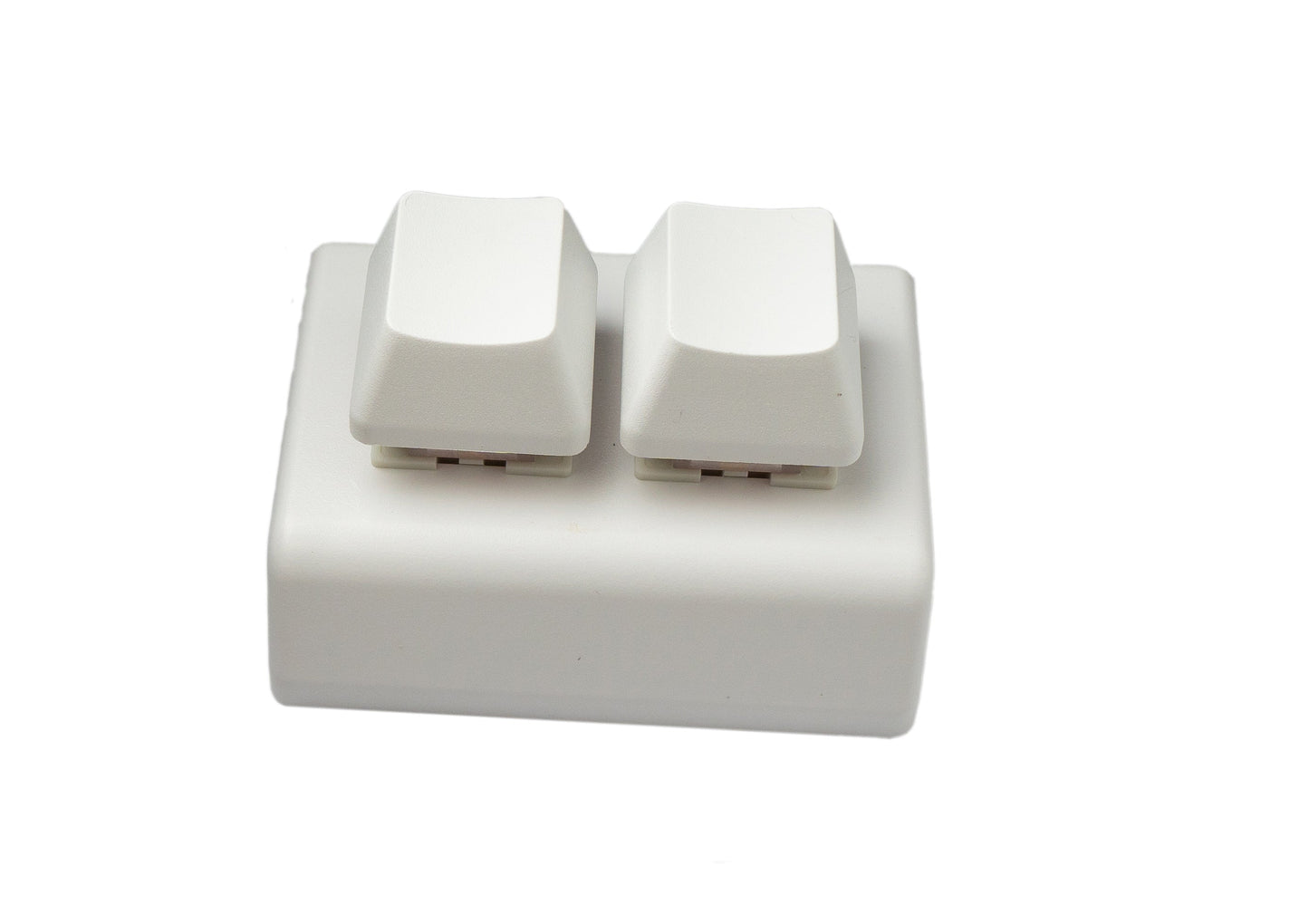 USB HID Mini Keypad 2 Tasten programmierbar mechanisch RGB LED PC Hotkeys Weiß für osu!