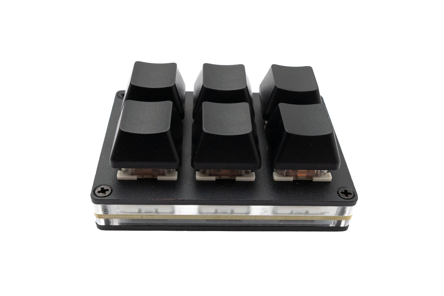 PCsensor USB HID Mini Keypad 6 Tasten programmierbar mechanisch RGB LED PC Hotkeys Schwarz für osu!