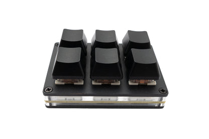PCsensor USB HID Mini Keypad 6 Tasten programmierbar mechanisch RGB LED PC Hotkeys Schwarz für osu!