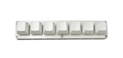 USB HID Mini Keypad 7 Tasten programmierbar mechanisch RGB LED PC Hotkeys Weiß für osu!