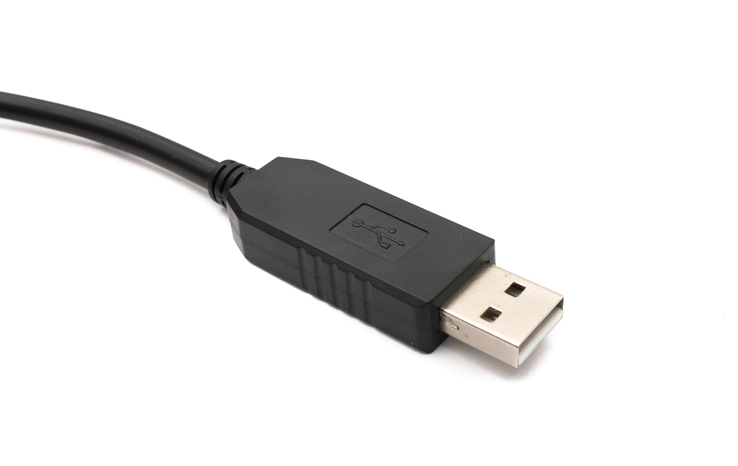 SYSTEM-S USB 2.0 cable 180 cm Type A to RS485 6 pin pigtail wire in black