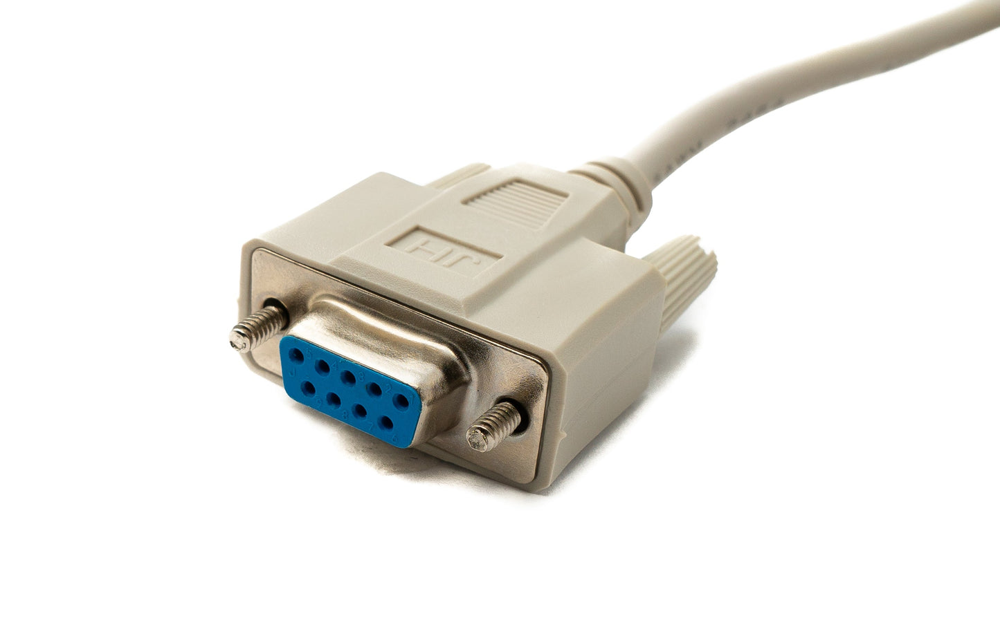 SYSTEM-S D Sub Kabel 3 m 9 Pin Buchse zu Buchse RS232 DB9 in Grau