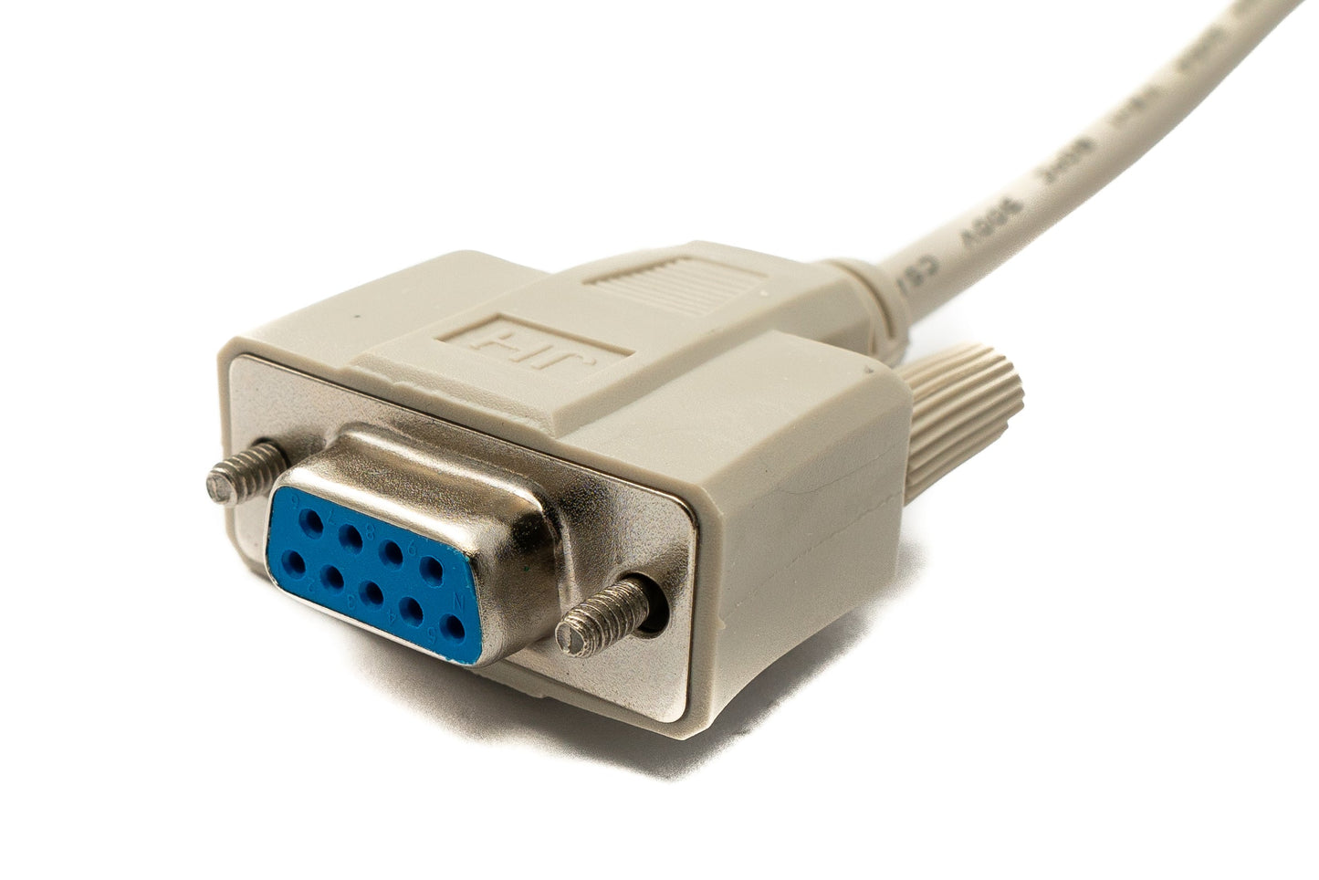 SYSTEM-S D Sub Kabel 10 m 9 Pin Stecker zu Buchse RS232 DB9 in Grau