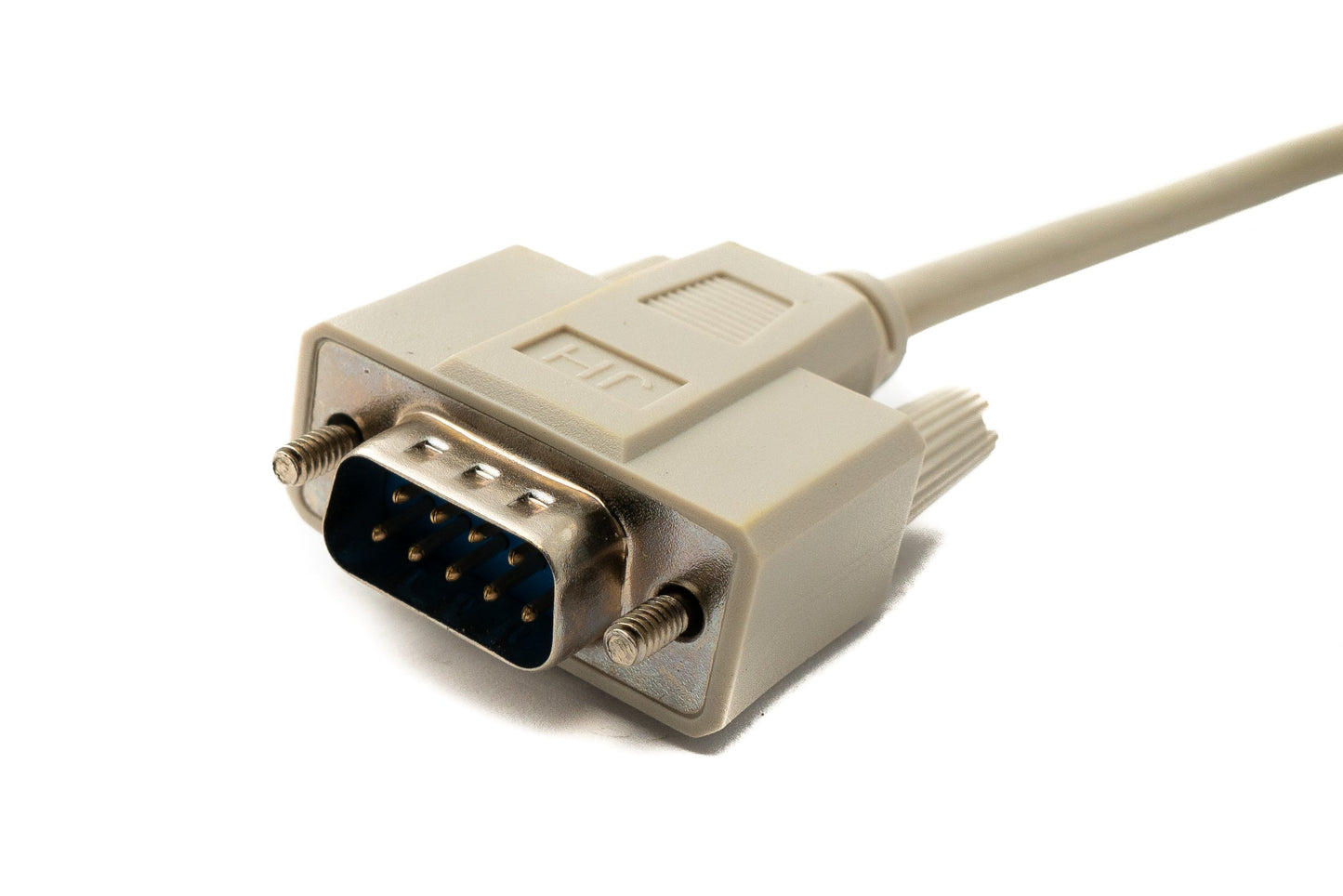 SYSTEM-S D Sub Kabel 150 cm 9 Pin Stecker zu Buchse RS232 DB9 in Grau