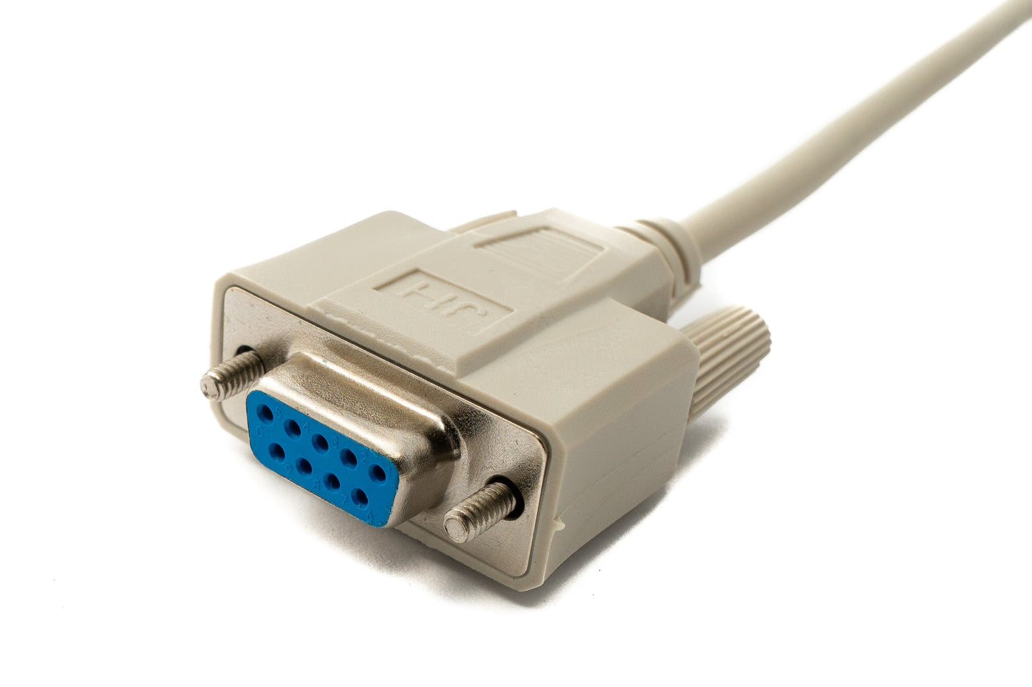 SYSTEM-S D Sub Kabel 3 m 9 Pin Stecker zu Buchse RS232 DB9 in Grau
