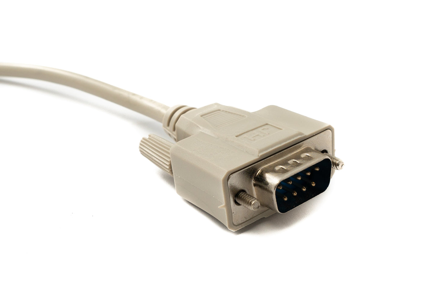 SYSTEM-S D Sub Kabel 3 m 9 Pin Stecker zu Buchse RS232 DB9 in Grau