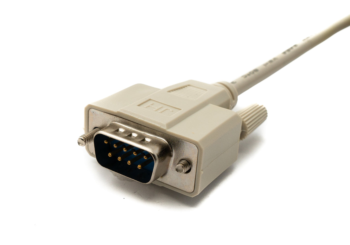 SYSTEM-S D Sub  Kabel 3 m 9 Pin Stecker zu Stecker RS232 DB9 in Grau