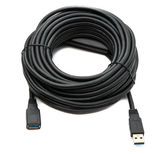 SYSTEM-S USB 3.0 cable 12 m Type C male to female 5 Gbit/s 85695603