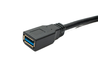 SYSTEM-S USB 3.0 Kabel 12 m Typ C Stecker zu Buchse 5 Gbit/s 85695603