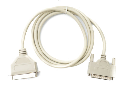 SYSTEM-S D Sub cable 150 cm 25 pin male to 36 pin female DB25 CN36 in grey