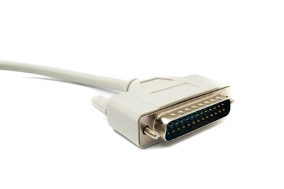 SYSTEM-S D Sub Kabel 10 m 25 Pin Stecker zu 36 Pin Buchse DB25 CN36 in Grau