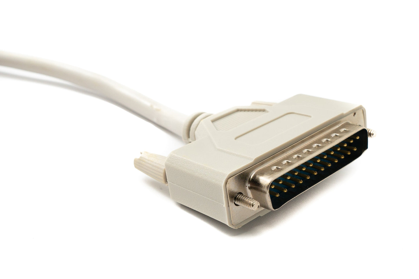 SYSTEM-S D Sub Kabel 10 m 25 Pin Stecker zu Buchse RS530 DB25 in Grau