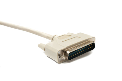 SYSTEM-S D Sub Kabel 150 cm 25 Pin Stecker zu Stecker RS530 in Grau