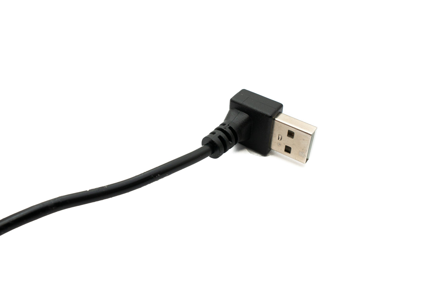 SYSTEM-S USB 2.0 cable 100 cm type A male to female switch angle up angled