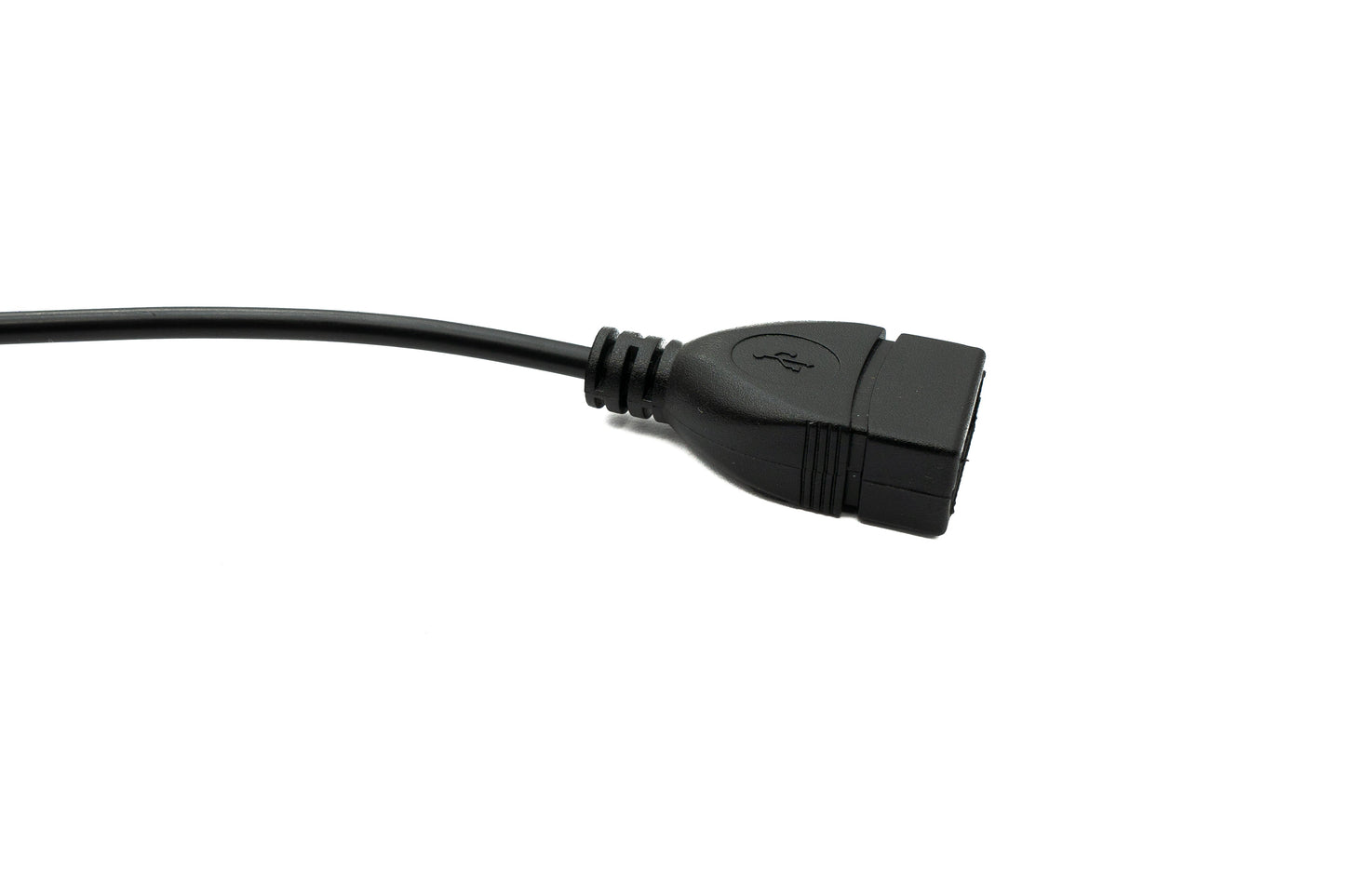 SYSTEM-S USB 2.0 cable 100 cm type A male to female switch angle up angled