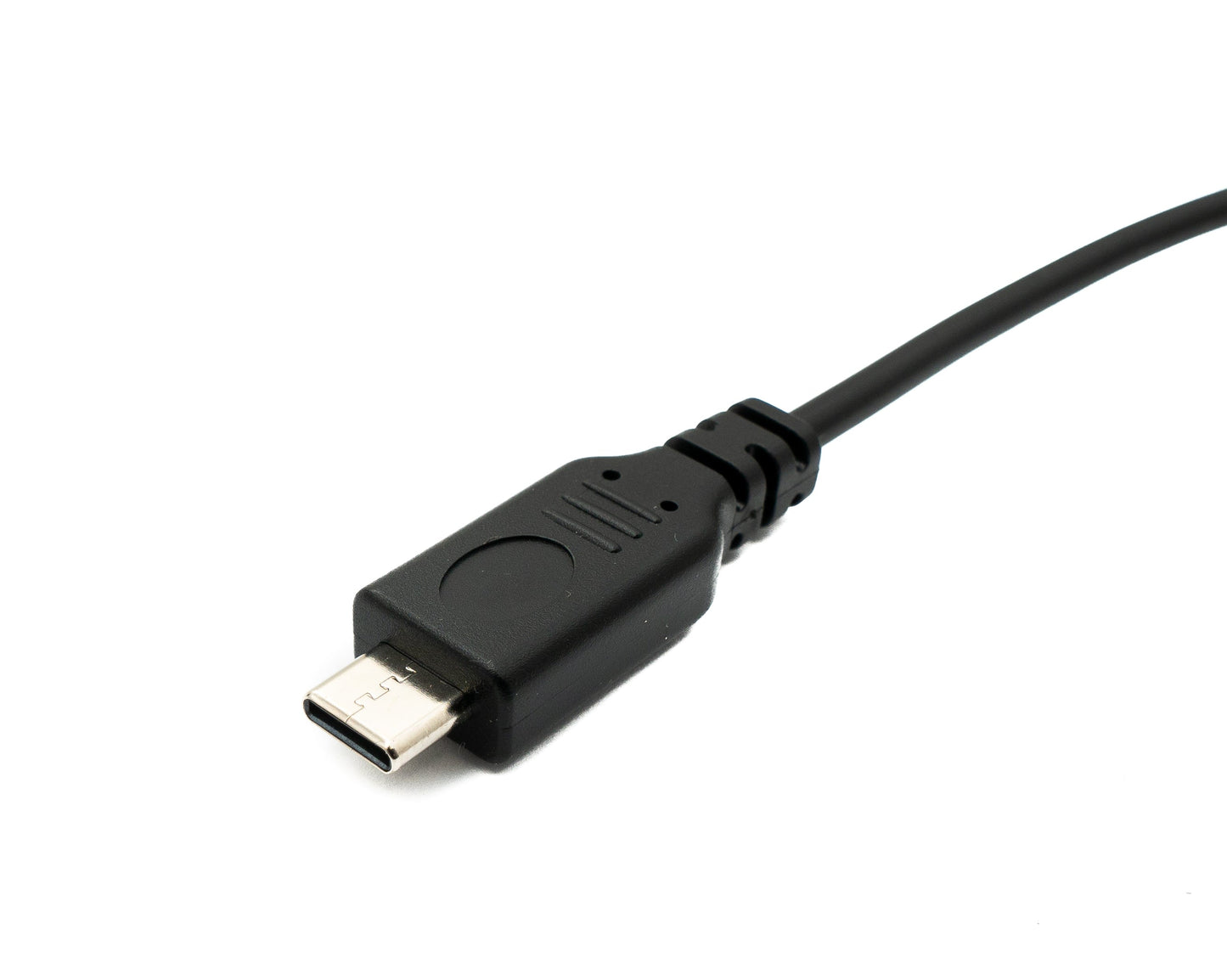 SYSTEM-S USB 3.1 Kabel 30 cm Typ C Stecker zu Buchse Schalter Adapter in Schwarz