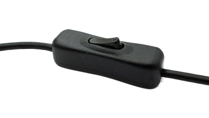 SYSTEM-S USB 3.1 Gen 2 Kabel 30 cm Typ C Stecker zu Stecker 100 W Schalter PD E Marker Chip Adapter