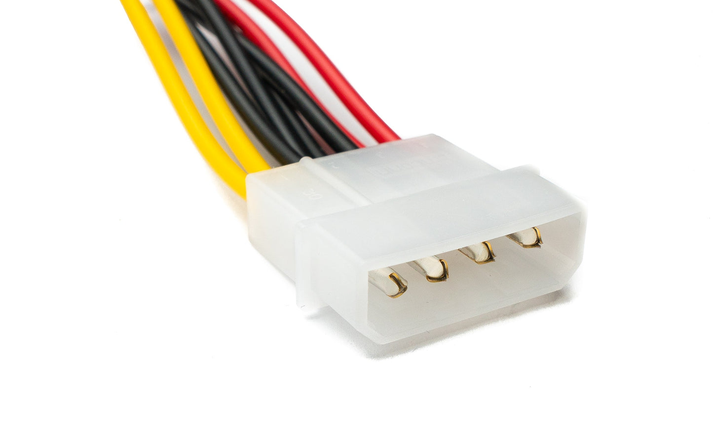 SYSTEM-S SATA Y Kabel 20 cm 2x 15Pin Buchse zu IDE 4Pin Molex Buchse Adapter für Festplatte Laufwerke