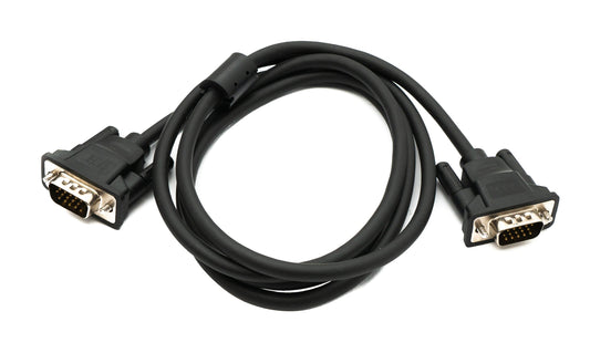 SYSTEM-S VGA cable 150 cm HD15 male to male panel mount screw DSub 15pin