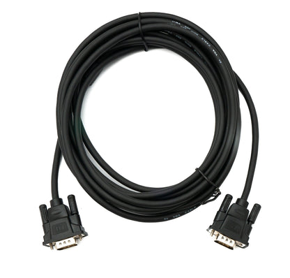 SYSTEM-S VGA Kabel 5 m HD15 Stecker zu Stecker Panel Mount Schraube DSub 15pin