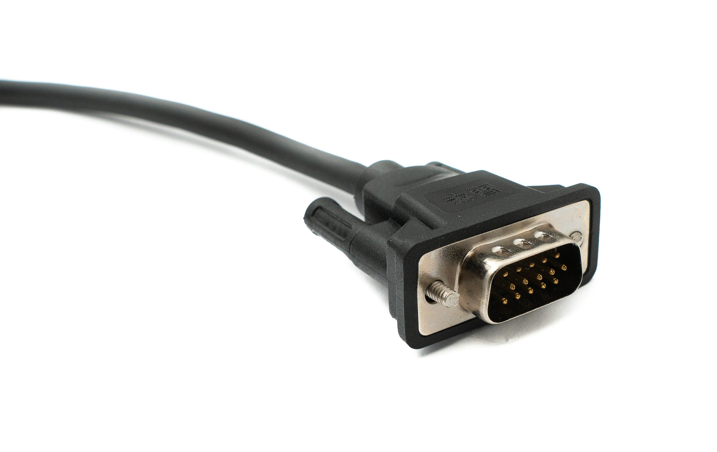 SYSTEM-S VGA Kabel 5 m HD15 Stecker zu Stecker Panel Mount Schraube DSub 15pin