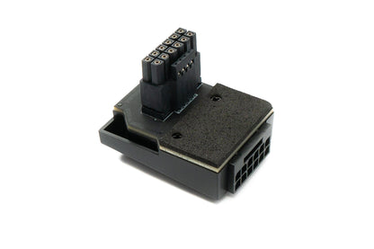SYSTEM-S ATX3.0 Adapter PCI-E 5.0 12 Pin Female to 16 Pin Male Down Angled for RTX 3090Ti 3080