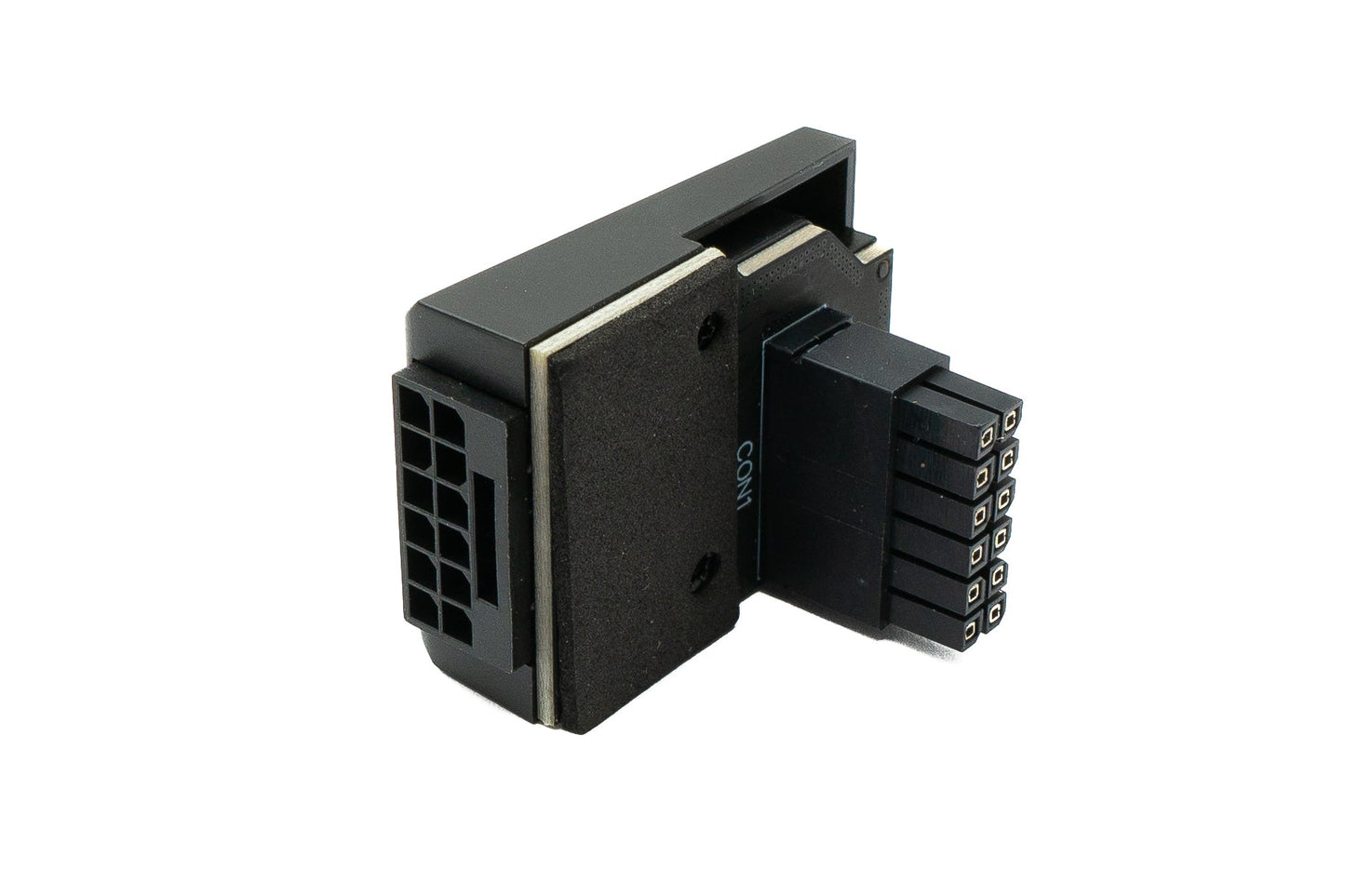 SYSTEM-S ATX3.0 Adapter PCI-E 5.0 12 Pin Female to 16 Pin Male Up Angled for RTX 3090Ti 3080