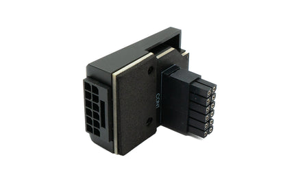 SYSTEM-S ATX3.0 Adapter PCI-E 5.0 12 Pin Female to 16 Pin Male Up Angled for RTX 3090Ti 3080
