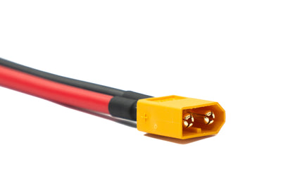 SYSTEM-S XT60 12AWG Kabel 50 cm Stecker zu Stecker Verlängerung für Solarpanel Solarmodul