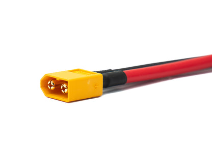 SYSTEM-S XT60 12AWG Kabel 50 cm Stecker zu Stecker Verlängerung für Solarpanel Solarmodul