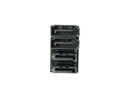 SYSTEM-S SATA Adapter 2x 7Pin Buchse zu 2x Stecker Kabel 180° U Turn Winkel für Mainboard SSD HDD
