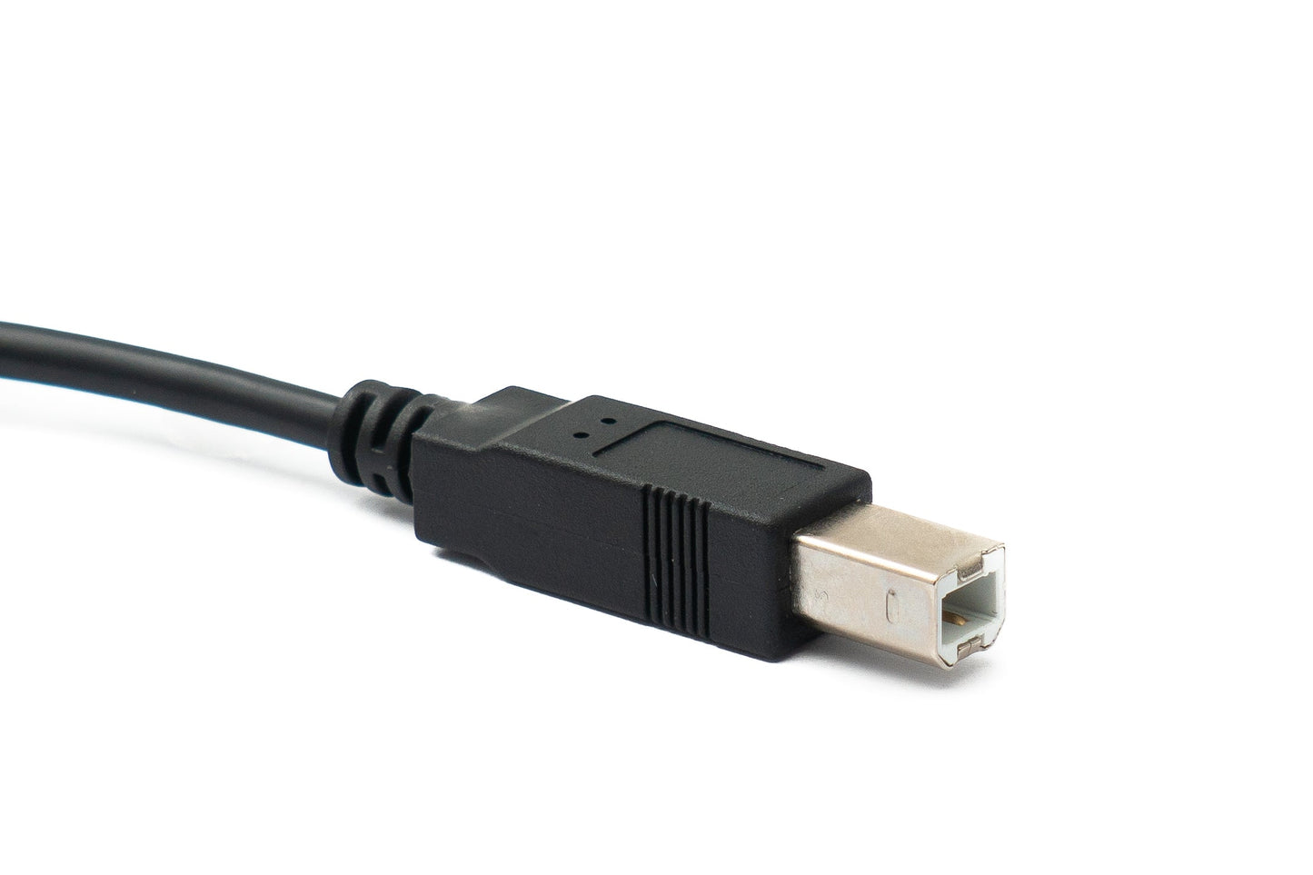 SYSTEM-S USB 3.0 cable 50 cm Micro B female to 2.0 Type B male panel mount screw