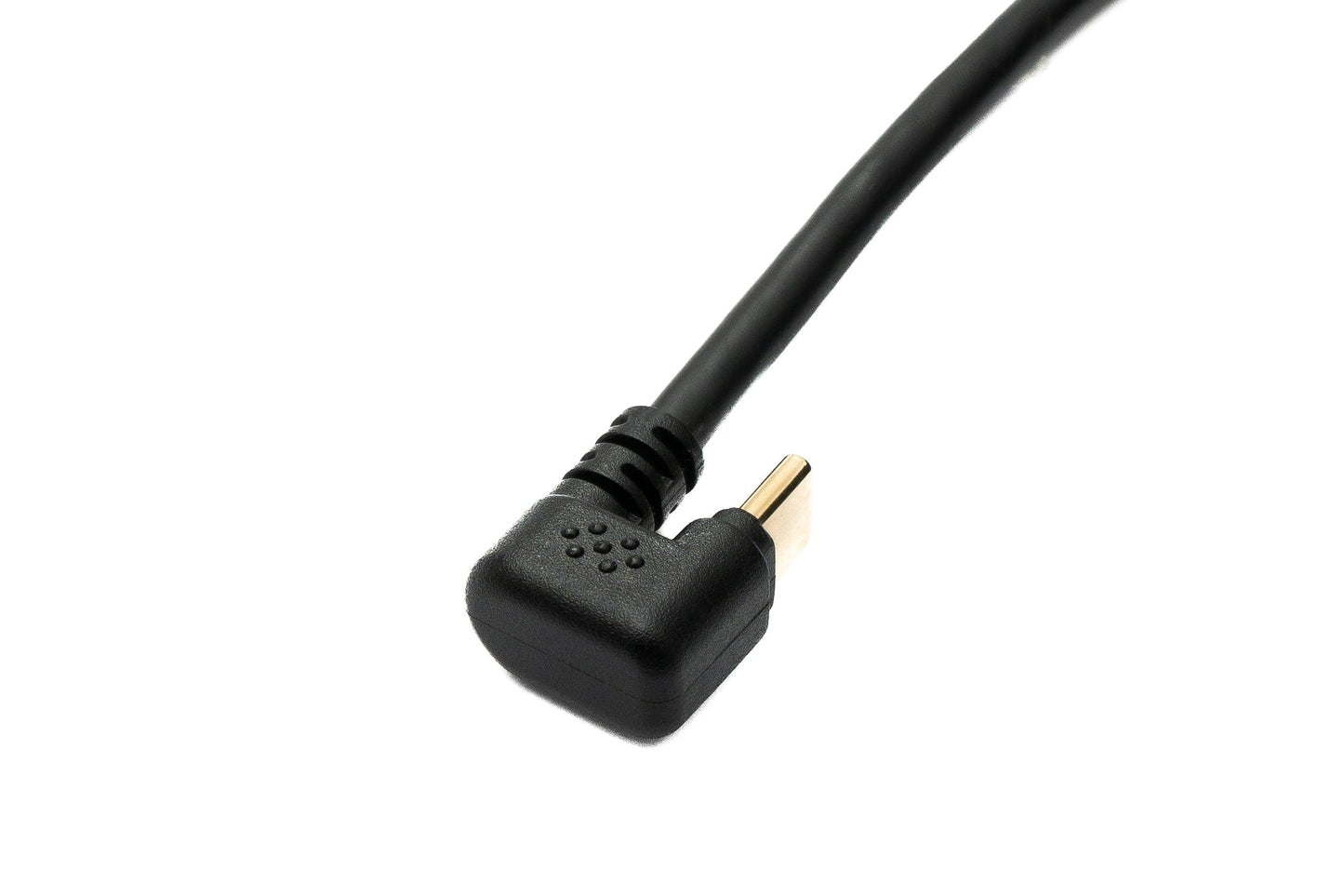 SYSTEM-S USB 3.1 Kabel 30 cm Typ C Stecker zu 3.0 A Stecker 180° U Turn Winkel rechts gewinkelt Adapter 5 Gbit/s 100W