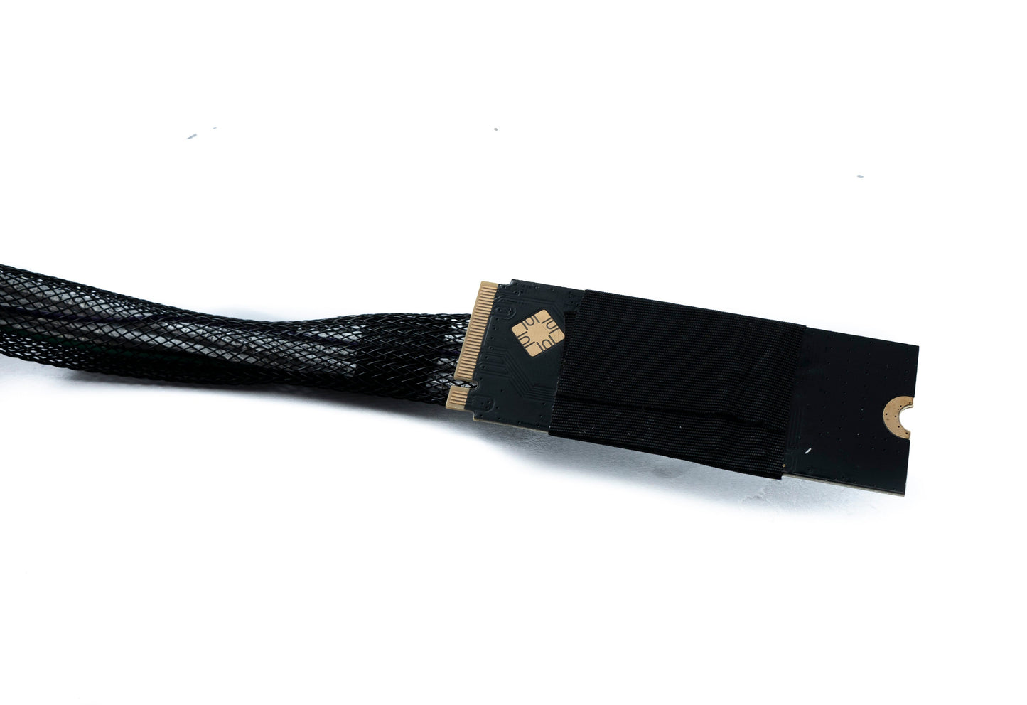 SYSTEM-S M.2 Kabel 100 cm M-Key zu U.2 SFF-8639 NVMe Adapter für SSD Festplatte Motherboard