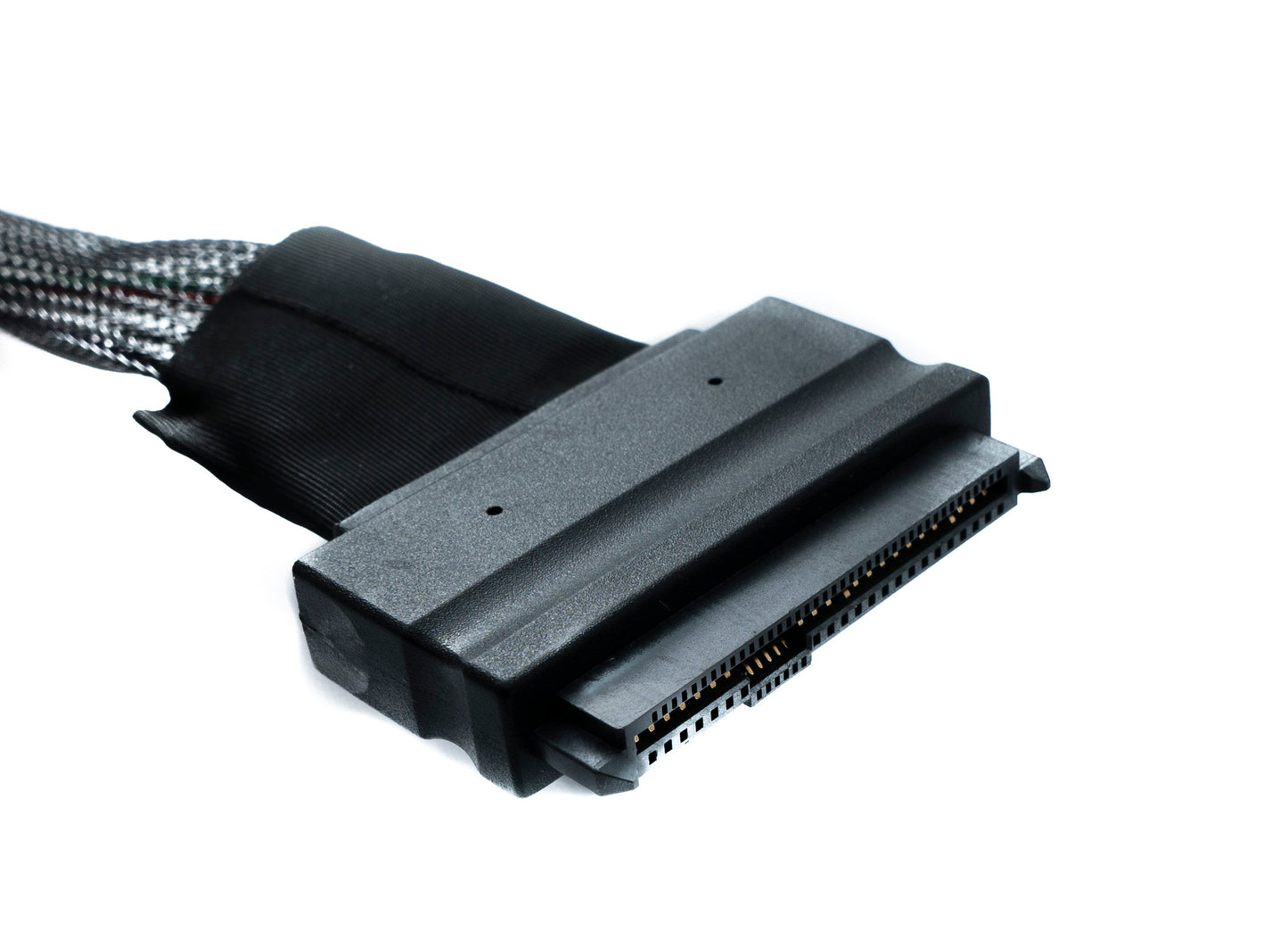 SYSTEM-S M.2 Kabel 100 cm M-Key zu U.2 SFF-8639 NVMe Adapter für SSD Festplatte Motherboard