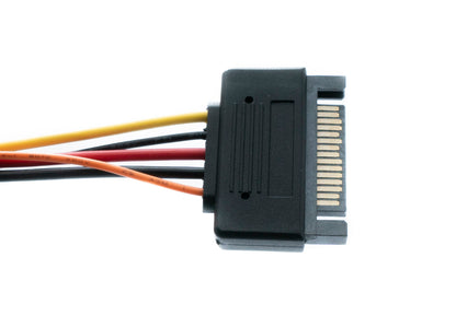 SYSTEM-S M.2 Kabel 100 cm M-Key zu U.2 SFF-8639 NVMe Adapter für SSD Festplatte Motherboard