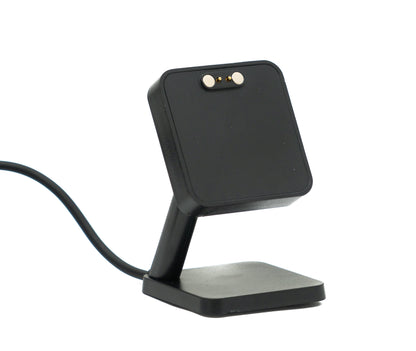 SYSTEM-S USB 2.0 Kabel 100 cm Ladestation für QYC GTC GTS Smartwatch in Schwarz